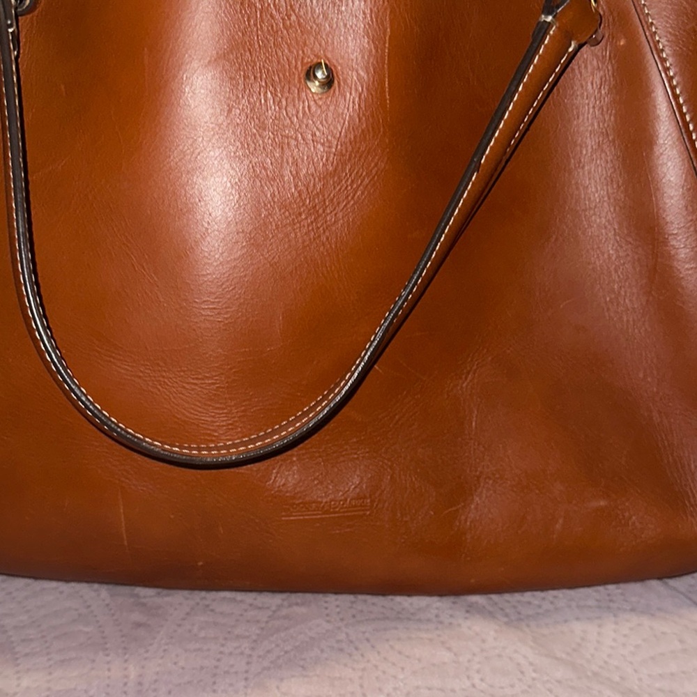Dooney & Bourke Brown Leather Accessory - Picture 2 of 9
